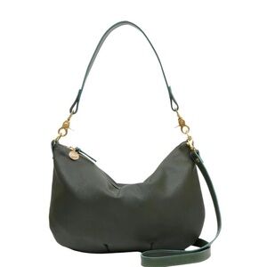 Clare V Moyen Messenger Bag // loden
